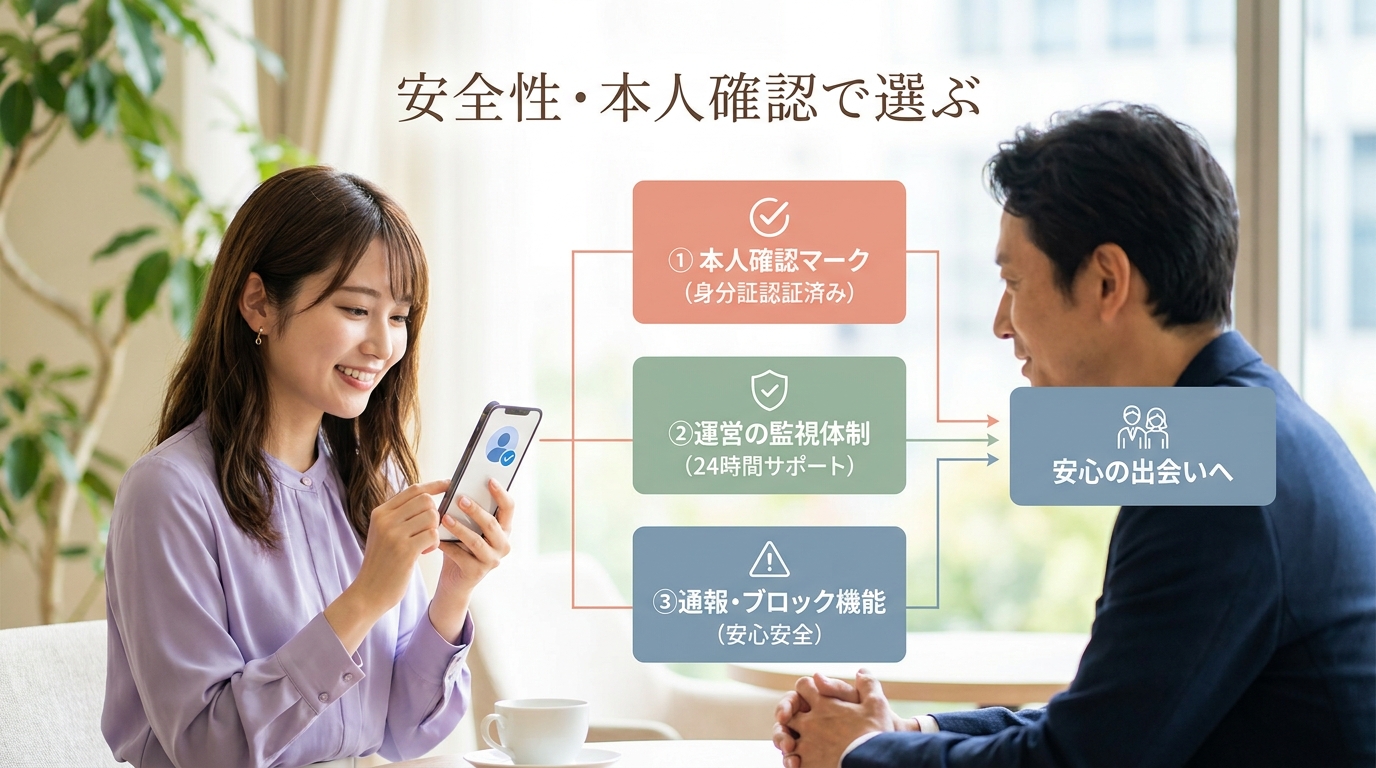 安全性・本人確認で選ぶ