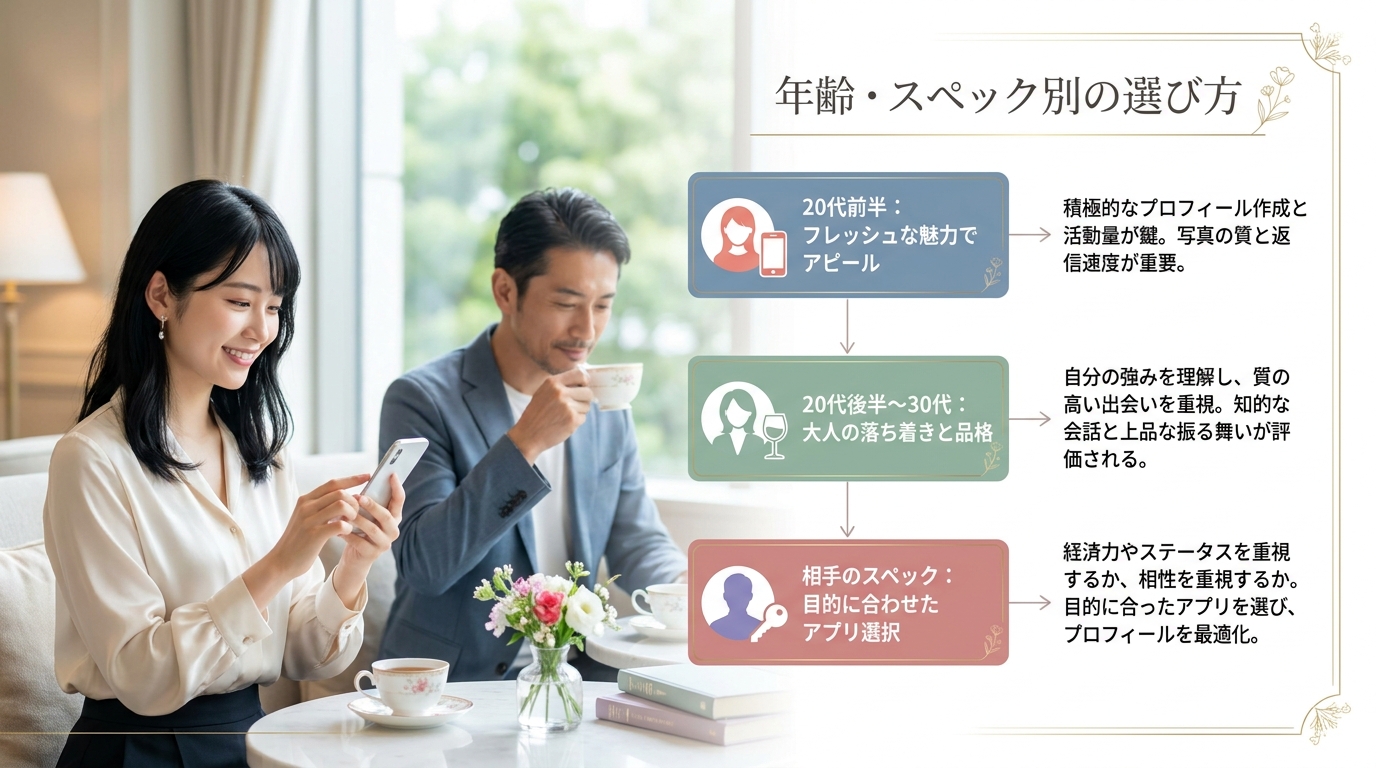 年齢・スペック別の選び方
