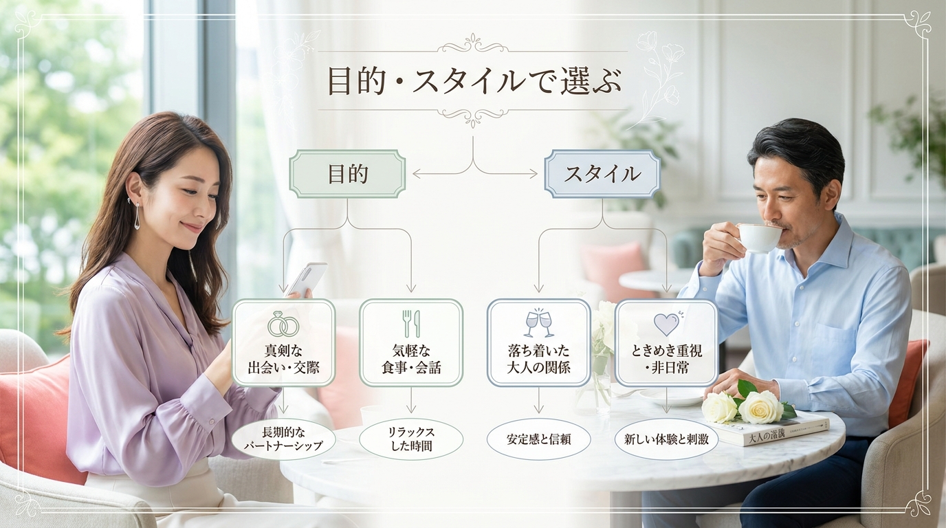 目的・スタイルで選ぶ