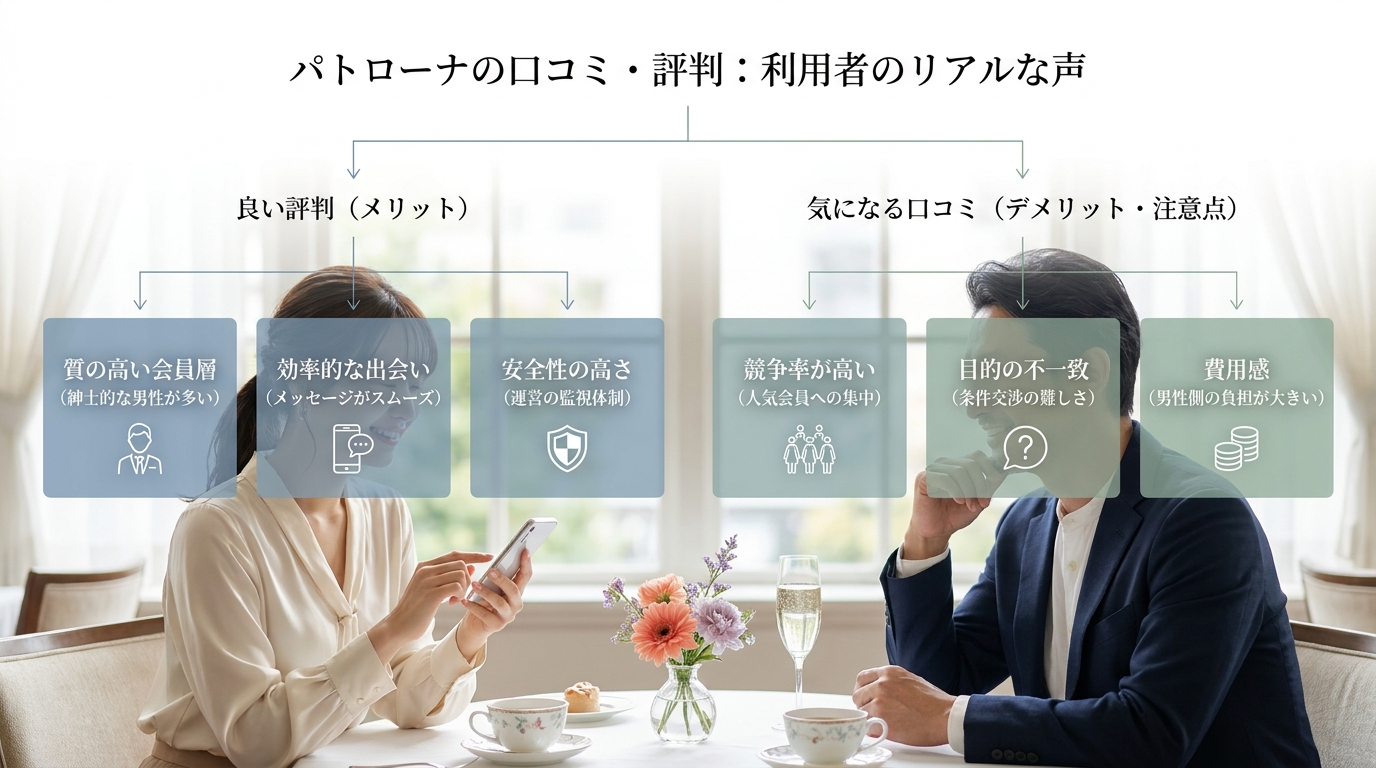 パトローナの口コミ・評判