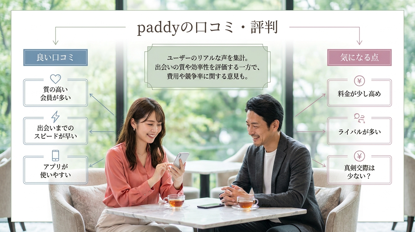paddyの口コミ・評判