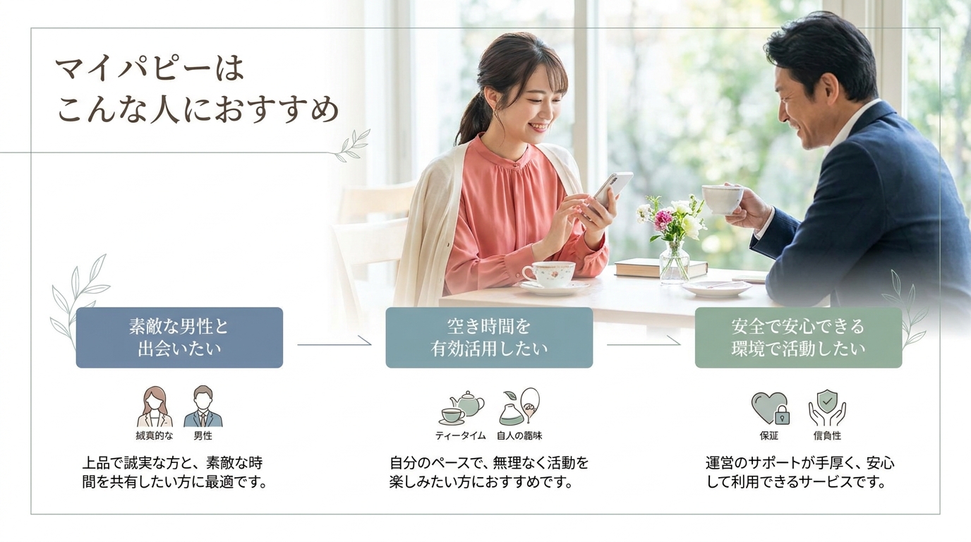 マイパピーはこんな人におすすめ