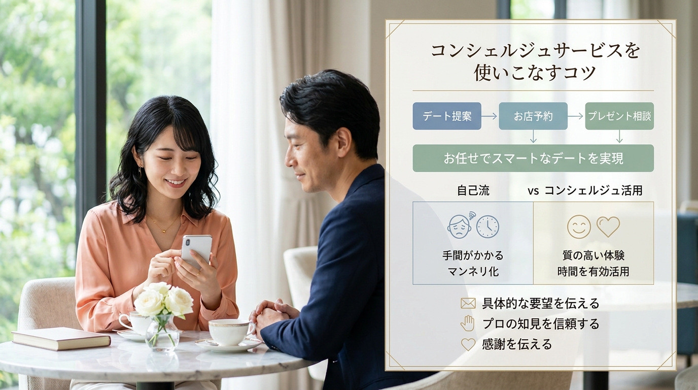 コンシェルジュサービスを使いこなすコツ