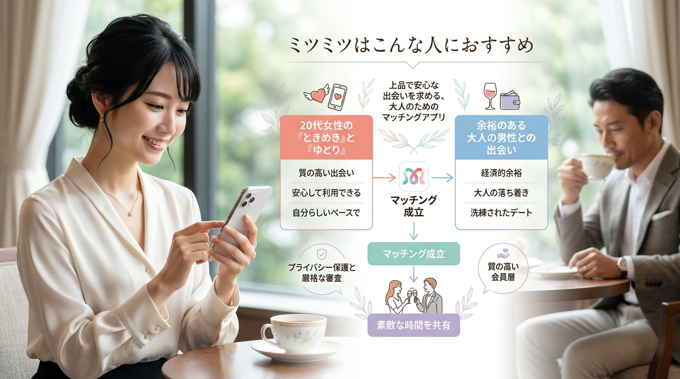 ミツミツはこんな人におすすめ