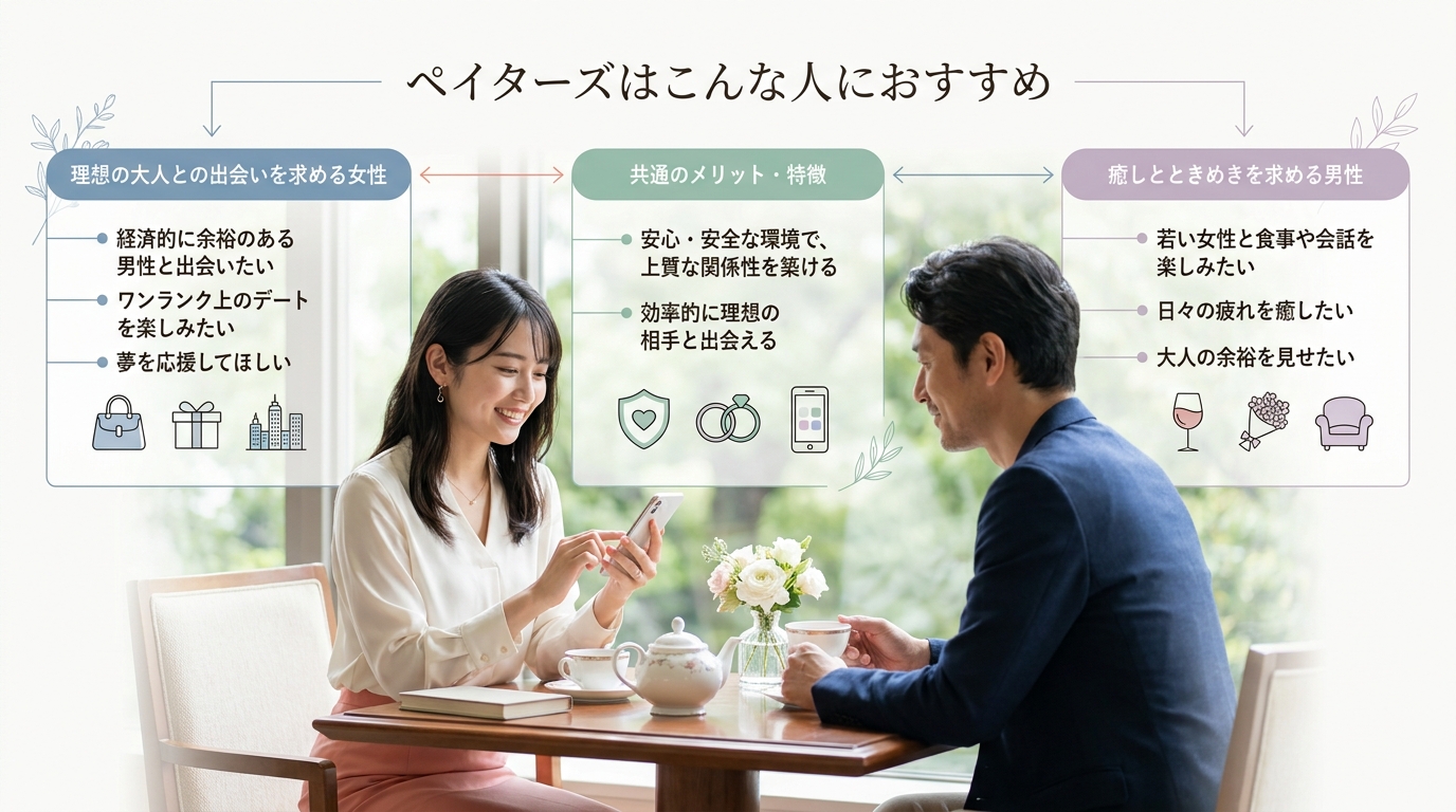 ペイターズはこんな人におすすめ